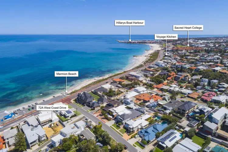 Third view of Homely land listing, 72A West Coast Drive, Marmion WA 6020