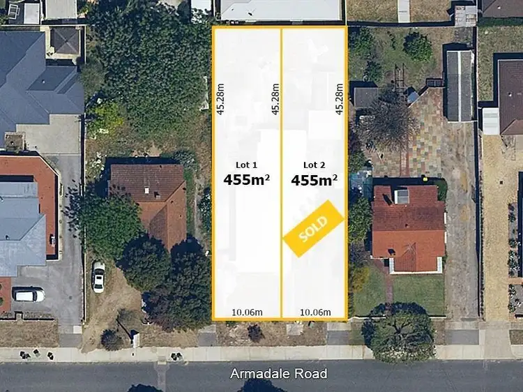Main view of Homely land listing, Lot 1, 132 Armadale Road, Rivervale WA 6103