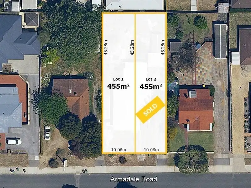 Main view of Homely land listing, Lot 1, 132 Armadale Road, Rivervale WA 6103