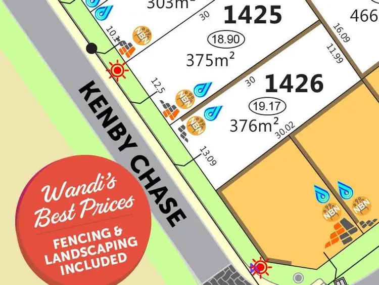 Main view of Homely land listing, Lot 1426, 44 Kenby Chase, Wandi WA 6167