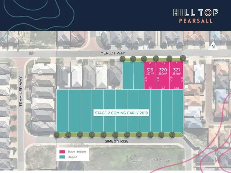 Second view of Homely land listing, Lot 320, 64 Merlot Way, Pearsall WA 6065