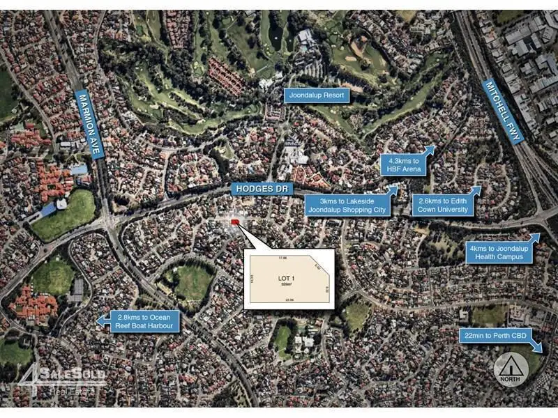 Main view of Homely land listing, Lot 1, 25 Berkeley Street, Heathridge WA 6027