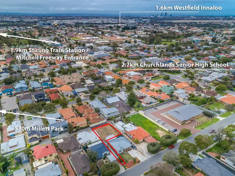 Fourth view of Homely land listing, 216A Woodside Street, Doubleview WA 6018