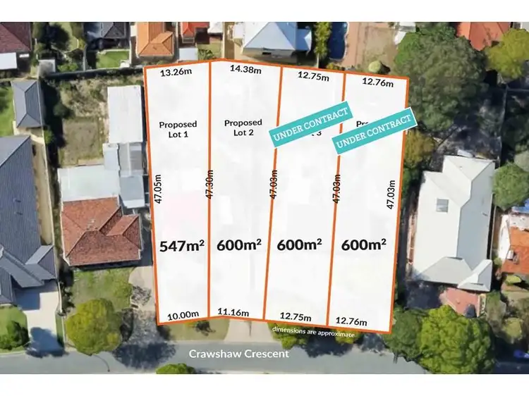 Main view of Homely land listing, 52a Crawshaw Crescent, Manning WA 6152
