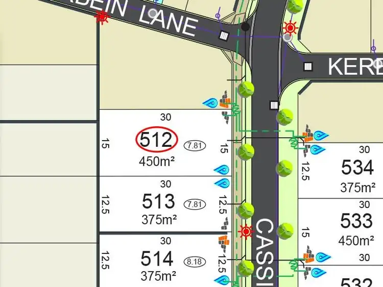 Main view of Homely land listing, Lot 512 Cassinia Street, Baldivis WA 6171