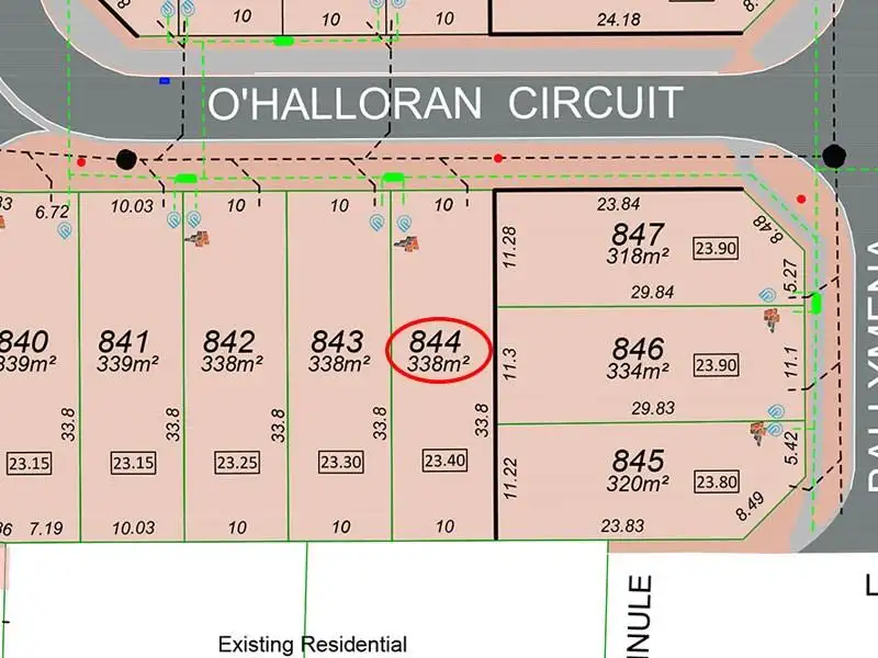 Main view of Homely land listing, Lot 844, O'halloran Bend, Southern River WA 6110