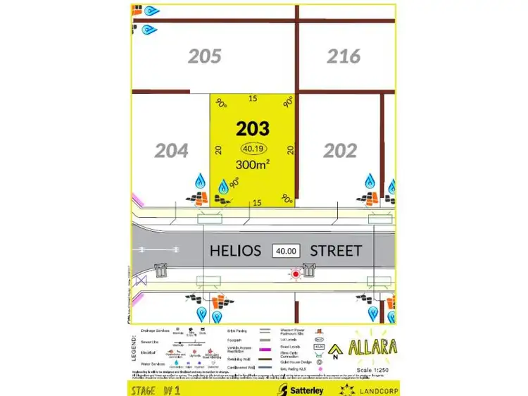 Main view of Homely land listing, LOT 203 Helios Street, Eglinton WA 6034