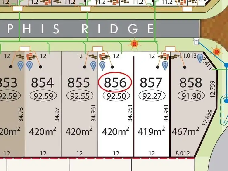 Main view of Homely land listing, Lot 858 Memphis Ridge, Hocking WA 6065