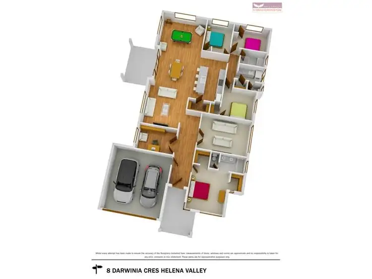 Second view of Homely house listing, 8 Darwinia Crescent, Helena Valley WA 6056