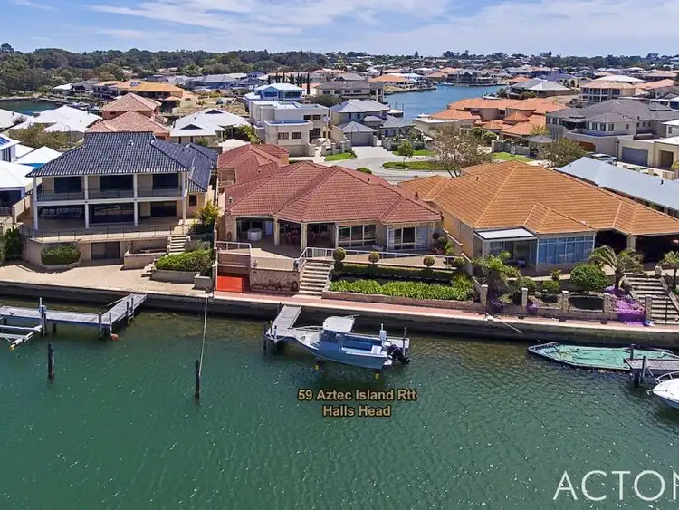 Main view of Homely house listing, 59 Aztec Island Retreat, Halls Head WA 6210