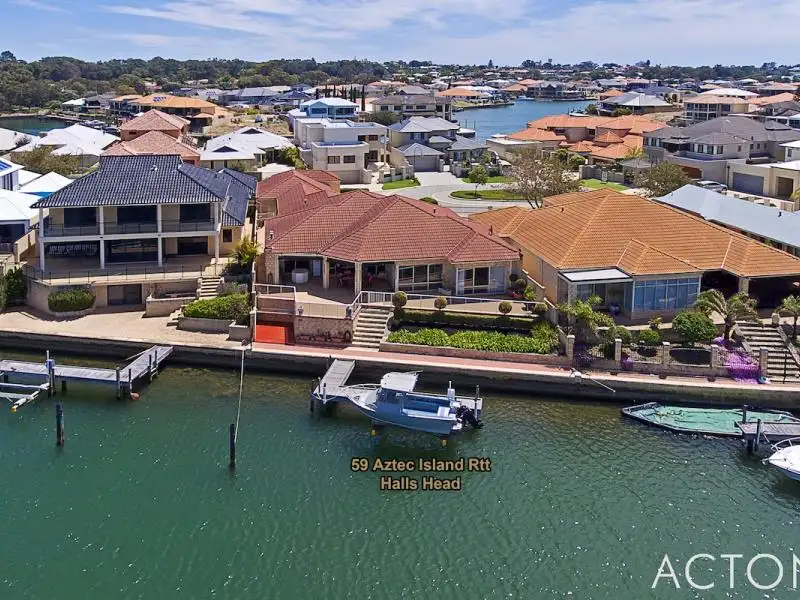 Main view of Homely house listing, 59 Aztec Island Retreat, Halls Head WA 6210