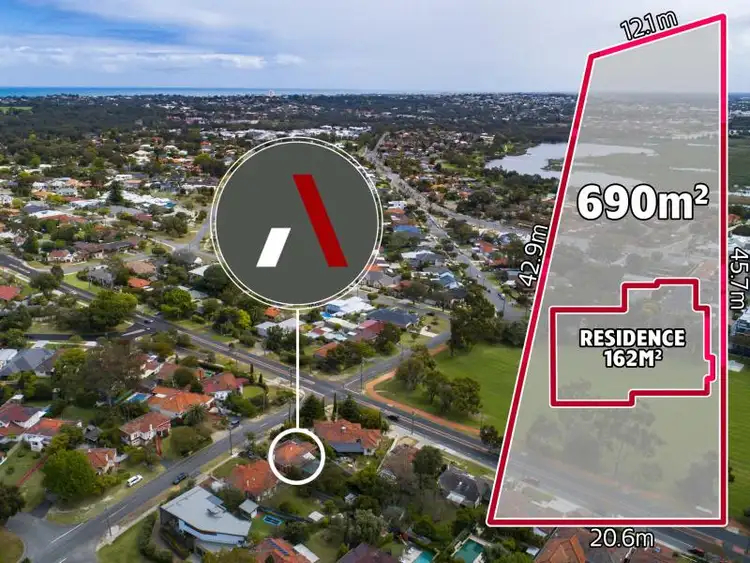 Main view of Homely house listing, 22 Crosby Street, Floreat WA 6014