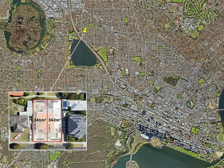 Second view of Homely land listing, 15 Lynton Street, Mount Hawthorn WA 6016