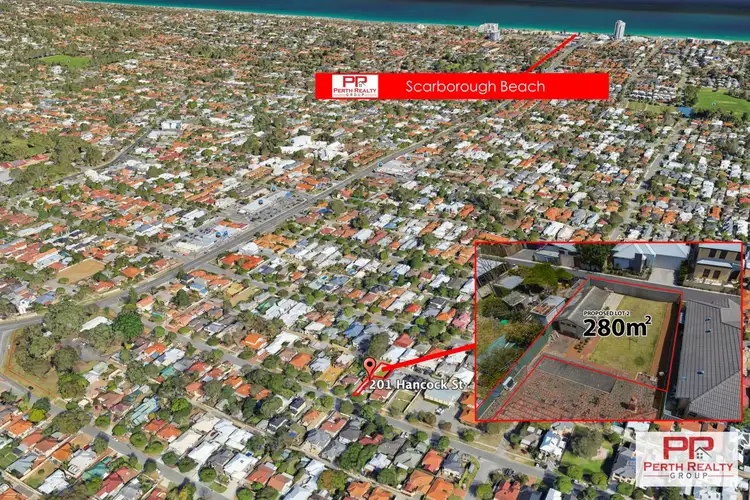 Main view of Homely land listing, 201 Hancock Street, Doubleview WA 6018