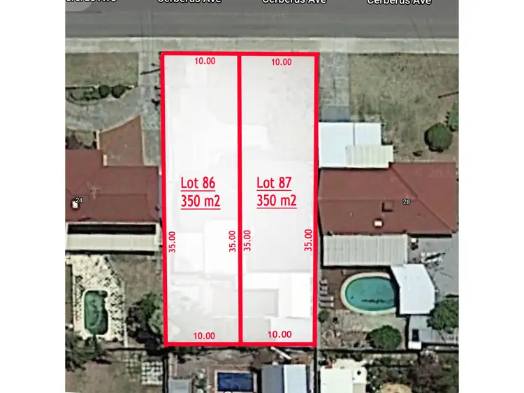 Main view of Homely land listing, Lot 86/26 Cerberus Avenue, Parkwood WA 6147