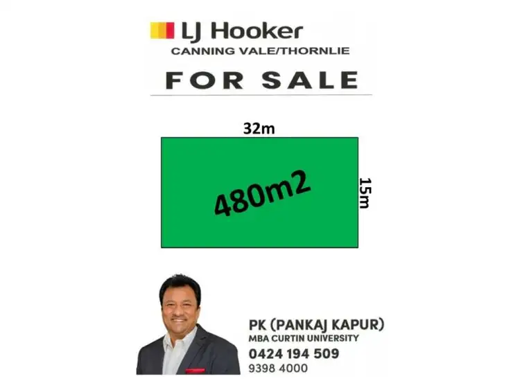 Main view of Homely land listing, 15 Tordera Parkway, Piara Waters WA 6112