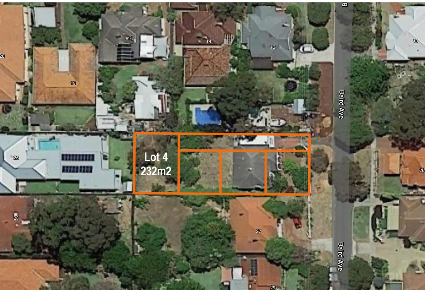 Main view of Homely land listing, Lot 4, 25 Baird Avenue, Nedlands WA 6009