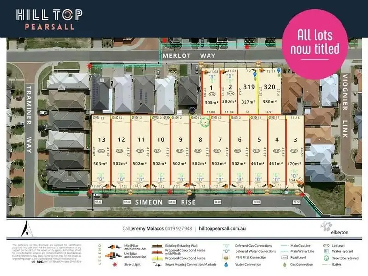 Second view of Homely land listing, Lot 12, 41 Simeon Rise, Pearsall WA 6065