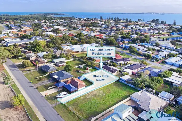 Main view of Homely land listing, 54A Lake St, Rockingham WA 6168