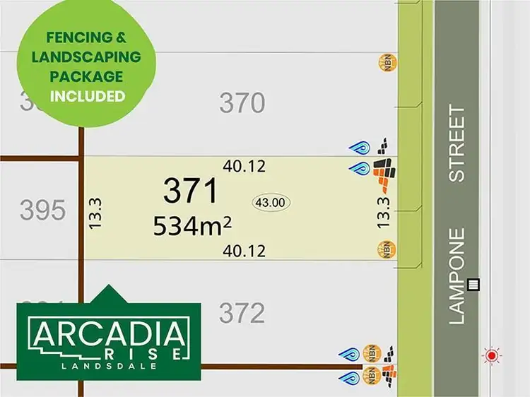 Second view of Homely land listing, Lot 371, 10 Cavolfiore Grove, Landsdale WA 6065
