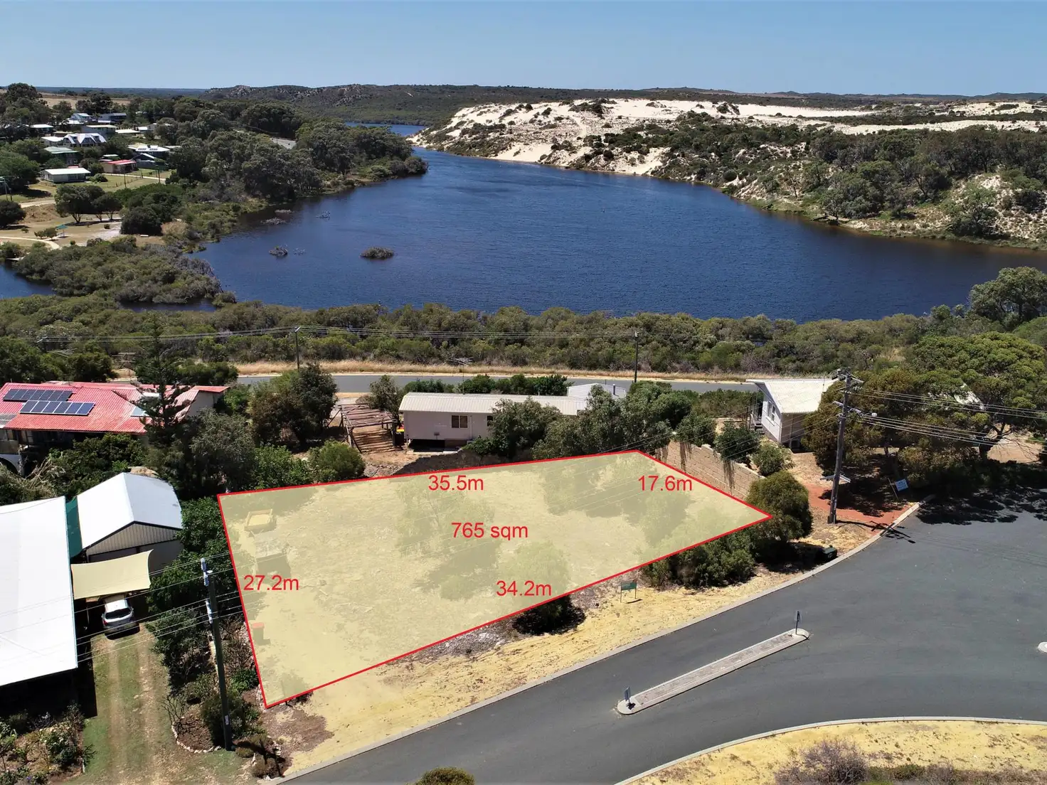 Main view of Homely land listing, 10 Guilderton Road, Guilderton WA 6041