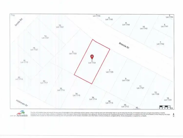 Second view of Homely land listing, 5 Breccia Grove, Piara Waters WA 6112