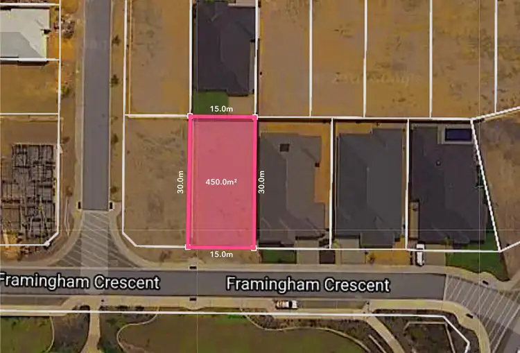 Main view of Homely land listing, 8 Framingham Crescent, Wellard WA 6170