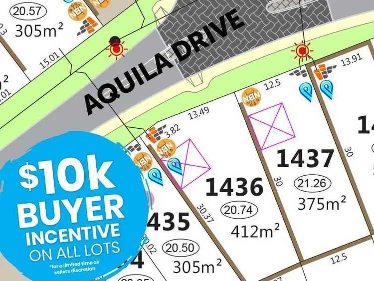 Second view of Homely land listing, Lot 1436, 10 Aquila Drive, Wandi WA 6167