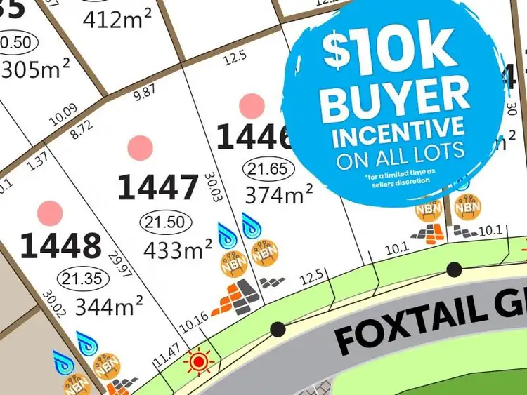 Main view of Homely land listing, Lot 1447, 7 Foxtail Grove, Wandi WA 6167