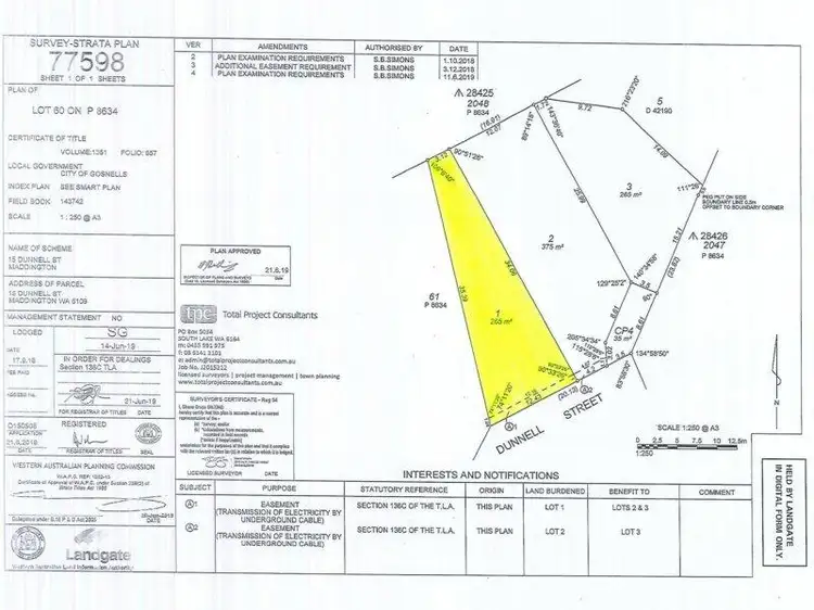 Main view of Homely land listing, 15A Dunnell Street, Maddington WA 6109