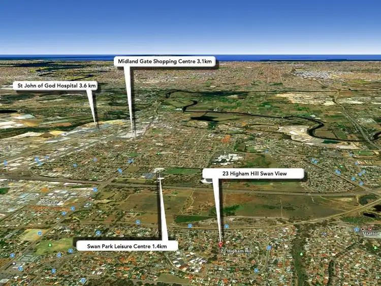 Second view of Homely house listing, 23 Higham Hill, Swan View WA 6056