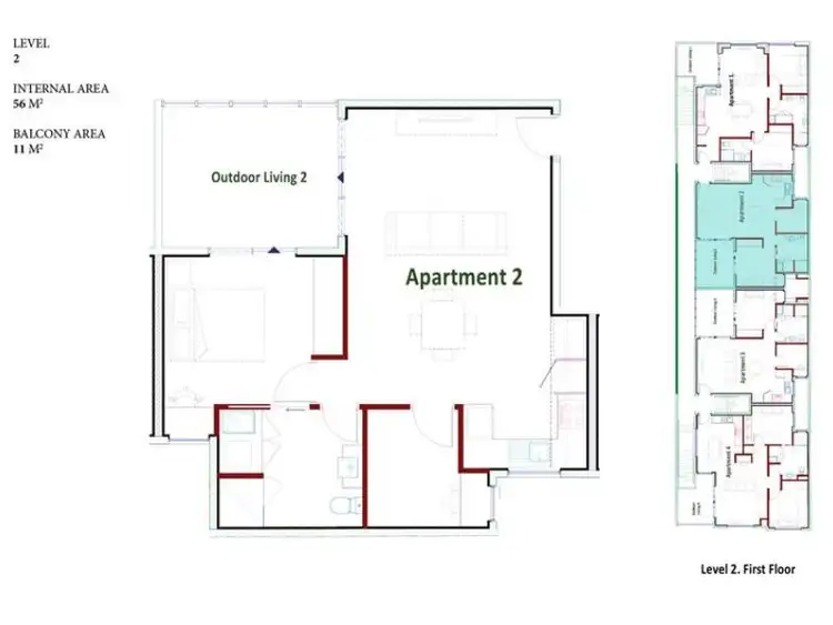 Fifth view of Homely unit listing, 2/17 Gladstone Street, Perth WA 6000