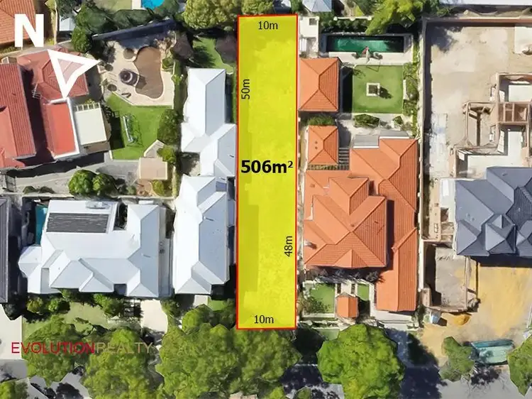 Main view of Homely land listing, 20A Nisbet Road, Applecross WA 6153