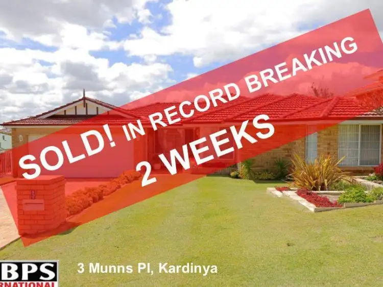 Main view of Homely house listing, 3 Munns Place, Kardinya WA 6163