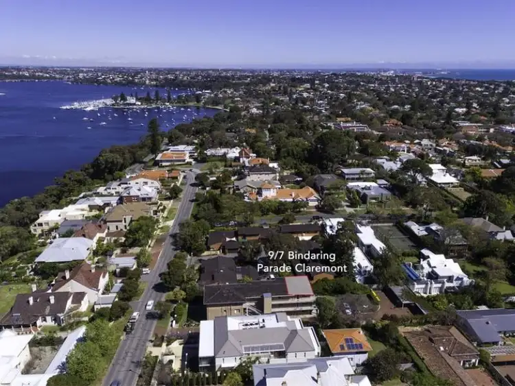 Second view of Homely apartment listing, 9/7 Bindaring Parade, Claremont WA 6010