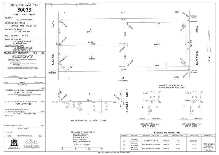Fourth view of Homely land listing, Lot 2, 147 Deanmore Road, Scarborough WA 6019