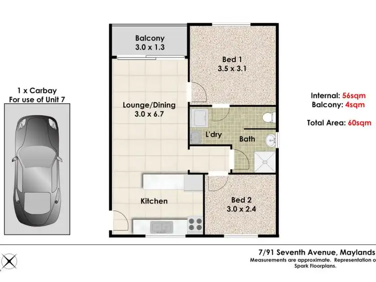 Main view of Homely unit listing, 7/91 Seventh Avenue, Maylands WA 6051