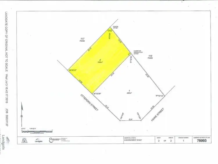 Main view of Homely land listing, 20 Otterden Street, Gosnells WA 6110