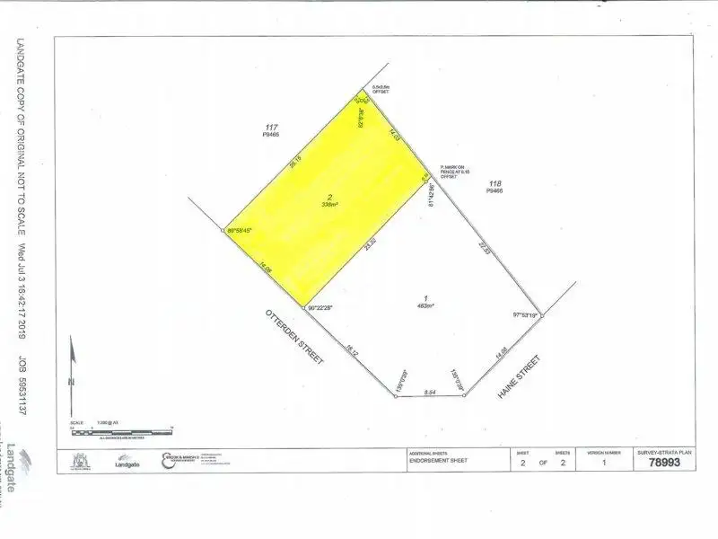 Main view of Homely land listing, 20 Otterden Street, Gosnells WA 6110