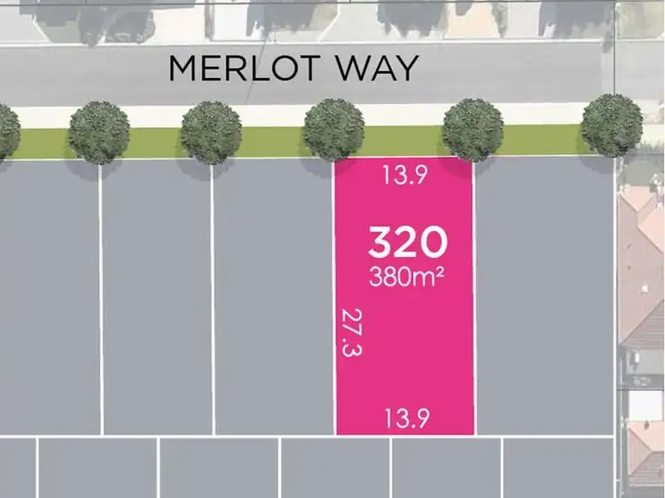 Main view of Homely land listing, Lot 320, 62 Merlot Way, Pearsall WA 6065