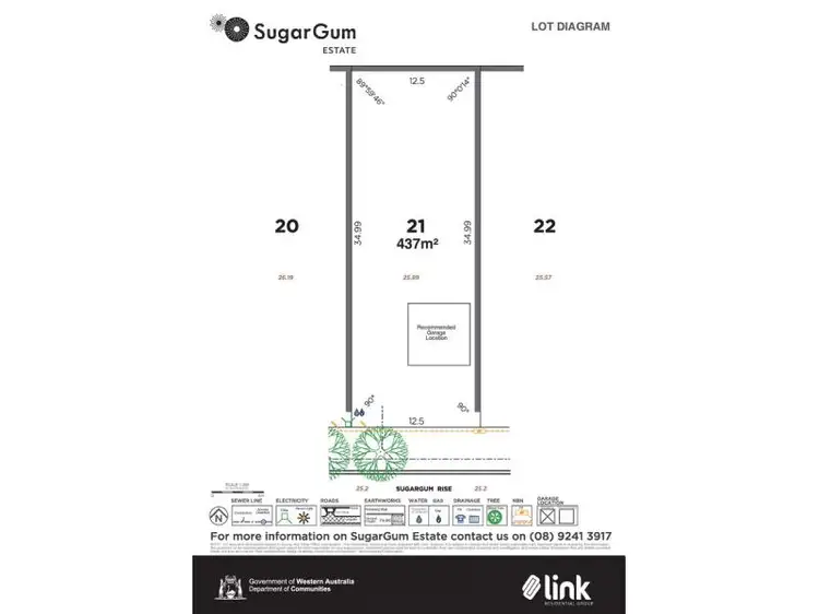 Lot 21, Sugargum Rise, Kiara WA 6054