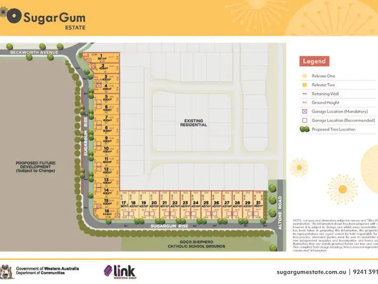 Third view of Homely land listing, Lot 31, Sugargum Rise, Kiara WA 6054