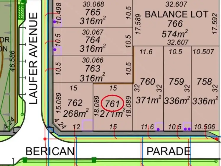 Main view of Homely land listing, Lot 761, Berican Parade, Hilbert WA 6112