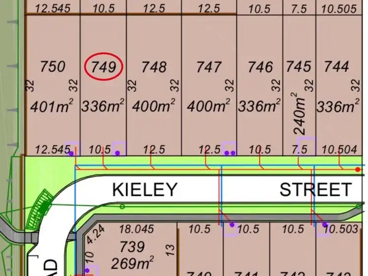 Main view of Homely land listing, Lot 749, Kieley Street, Hilbert WA 6112
