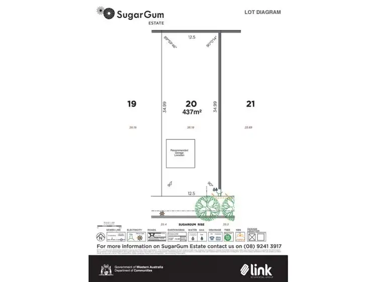 Lot 20, Sugargum Rise, Kiara WA 6054