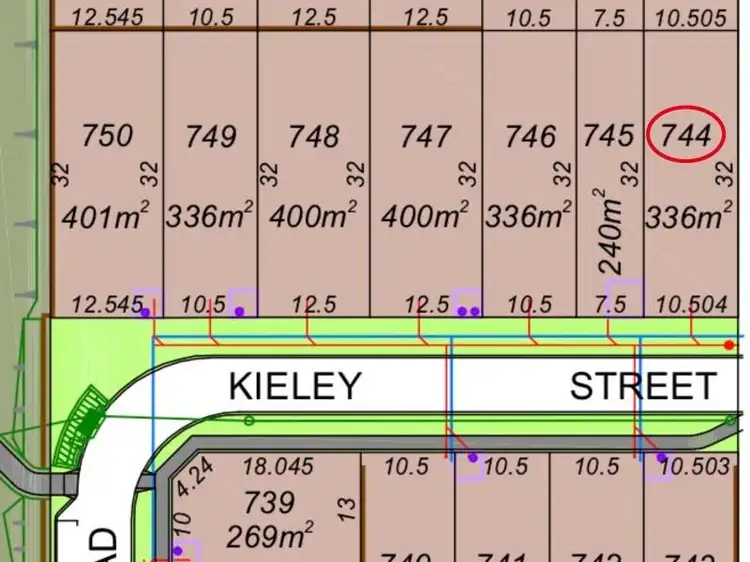 Main view of Homely land listing, Lot 744, Kieley Street, Hilbert WA 6112