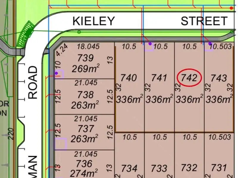 Main view of Homely land listing, Lot 742, Kieley Street, Hilbert WA 6112