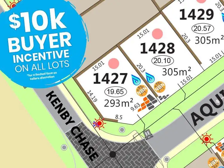 Main view of Homely land listing, Lot 1428, 3 Aquila Drive, Wandi WA 6167