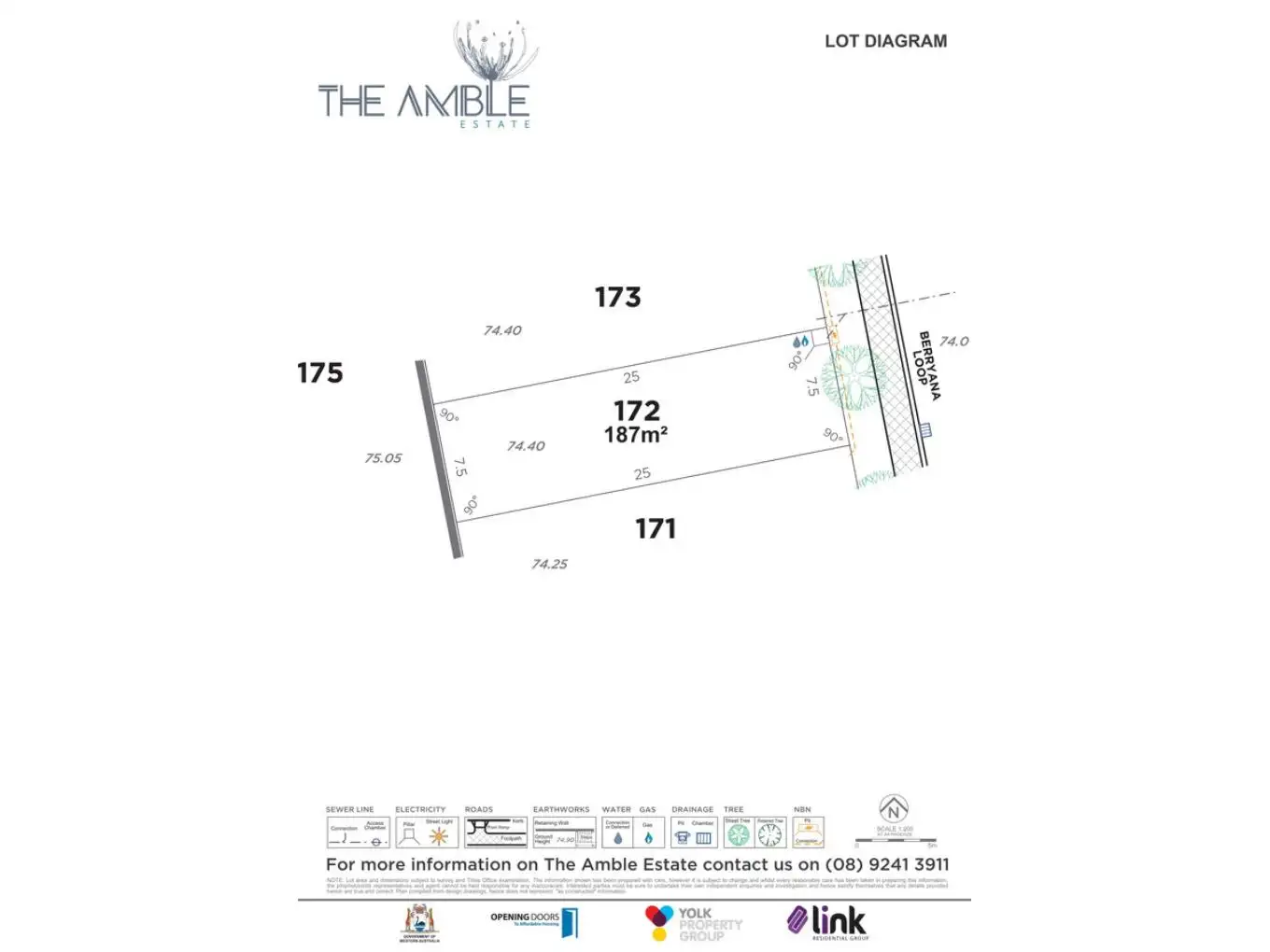 Main view of Homely land listing, Lot 172 Berryana Loop, Girrawheen WA 6064
