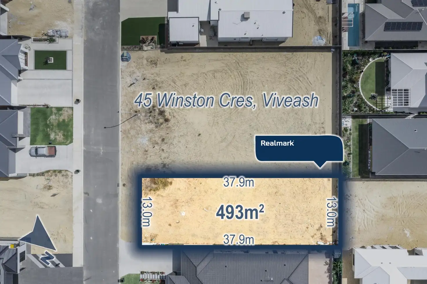 Main view of Homely land listing, 45 Winston Crescent, Viveash WA 6056
